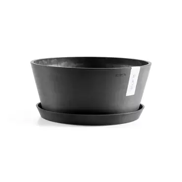 Onderschotel Rond Dark Grey 30 sfeer 5, Ecopots, tuincentrumoutlet