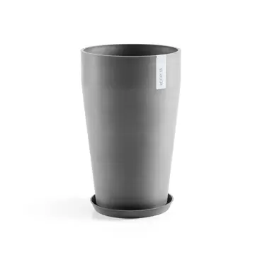 Onderschotel Rond Grey 30 sfeer 7, Ecopots, tuincentrumoutlet