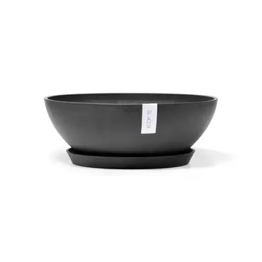 Onderschotel Rond Dark Grey 40 sfeer 4, Ecopots, tuincentrumoutlet