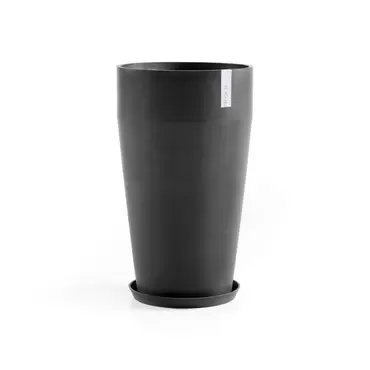 Onderschotel Rond Dark Grey 40 sfeer 5, Ecopots, tuincentrumoutlet