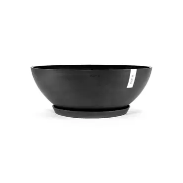 Onderschotel Rond Dark Grey 50 sfeer 3, Ecopots, tuincentrumoutlet