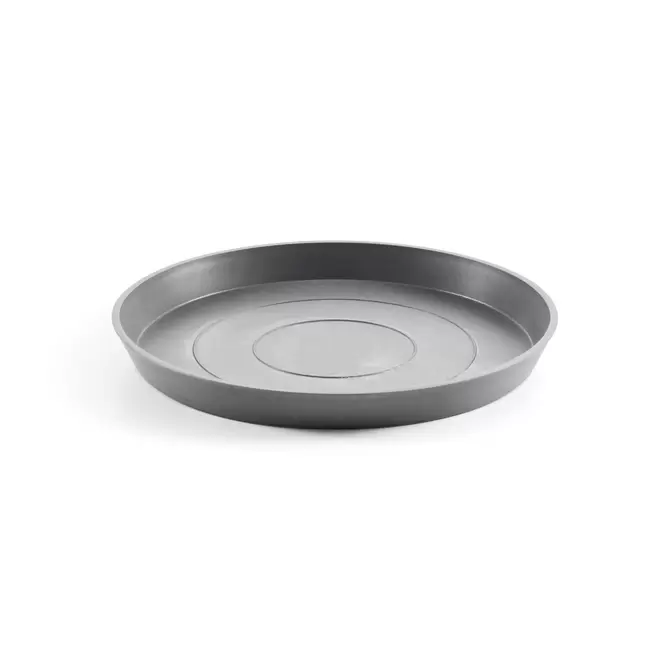 Onderschotel Rond Grey 50, Ecopots, tuincentrumoutlet