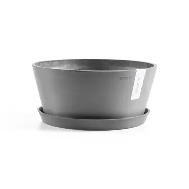 Onderschotel Rond Grey 50 sfeer 4, Ecopots, tuincentrumoutlet