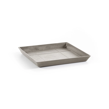 Onderschotel taupe l30b30cm, Ecopots, tuincentrumoutlet