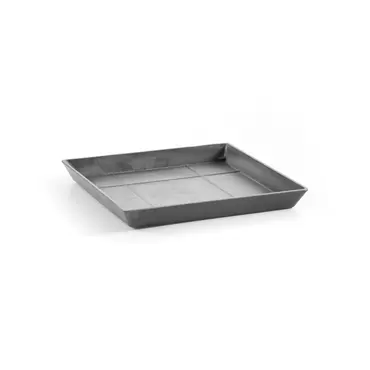 Onderschotel Vierkant Grey 40, Ecopots, tuincentrumoutlet