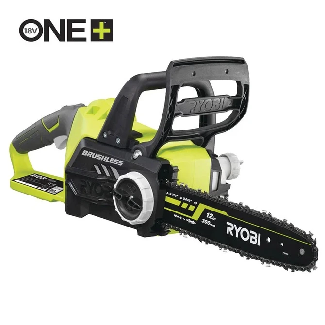 ONE+™ 18V Brushless 30cm Accu Kettingzaag, Ryobi, Tuincentrumoutlet