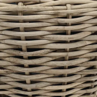 Drypot rotan d57h43cm detail, Mediterraans weekend, tuincentrumoutlet.com
