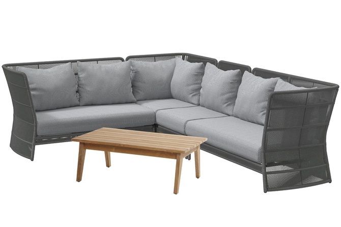Oriënt Loungeset (incl. Polo-salontafel), Taste by 4 Seasons Outdoor, Tuincentrum Outlet