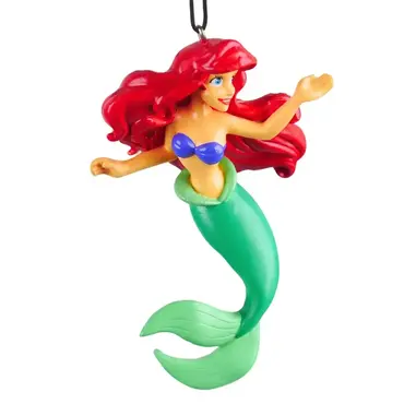 Orn.resin 3d little mermaid 9cm, KurtAdler, Tuincentrumoutlet