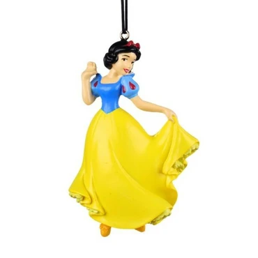Orn.resin 3d snow white 10cm, KurtAdler, Tuincentrumoutlet
