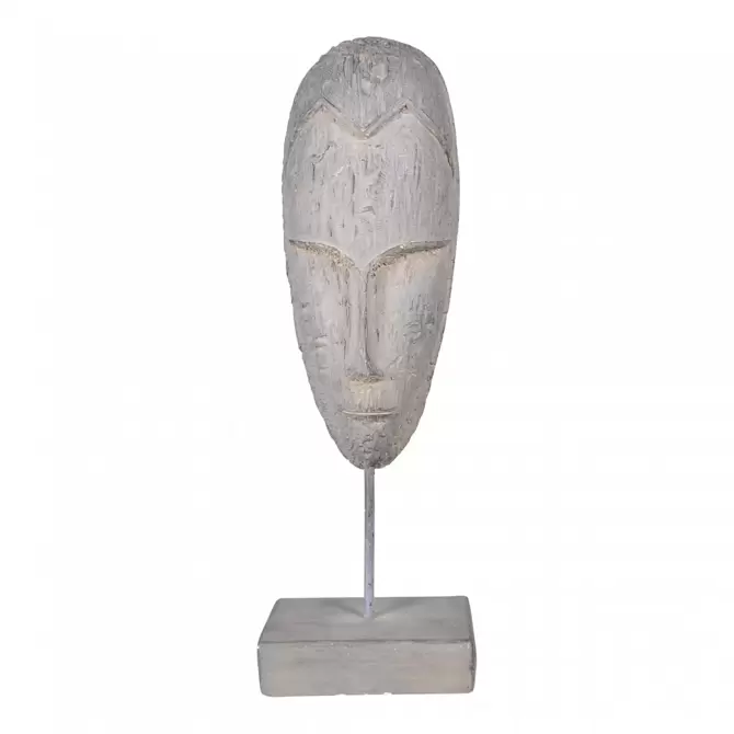 Ornament op voet afrika h62cm www.tuincentrumoutlet.com