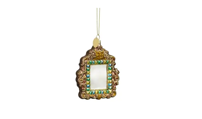 Ornament sneeuwitje goud - l7,5xb2xh10cm, Luville Efteling, tuincentrumoutlet.com
