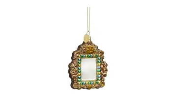 Ornament sneeuwitje goud - l7,5xb2xh10cm, Luville Efteling, tuincentrumoutlet.com