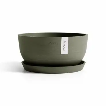 Oslo 30 Kaki, Ecopots voorbeeld, Tuincentrumoutlet.com