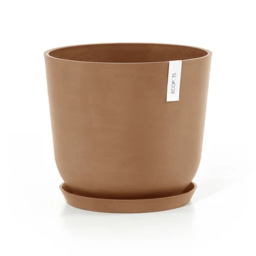 Oslo 35 Terra met onderschotel, Ecopots, tuincentrumoutlet.com