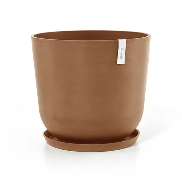 Oslo 55 Terra met onderschotel, Ecopots, tuincentrumoutlet.com