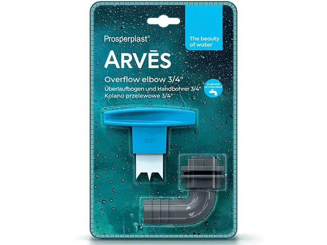 Overloopbocht 3/4' RCANS2 Arves - licht grijs, Vita, tuincentrumoutlet.com