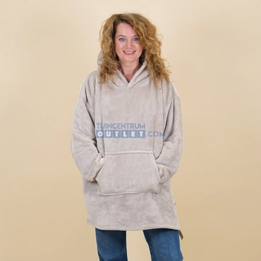 Oversized fleece hoodie chateaugrs, Unique Living, www.tuincentrumoutlet.com