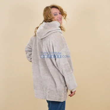 Oversized fleece hoodie chateaugrs, Unique Living, www.tuincentrumoutlet.com