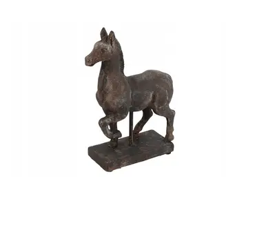 Paard fabianne 22x9x30cm zwrt, Countryfield, tuincentrumoutlet.com