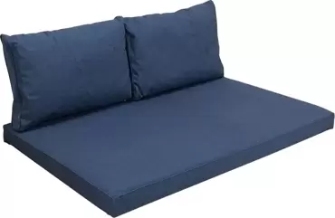 Palletkussen set - Saffier Blauw