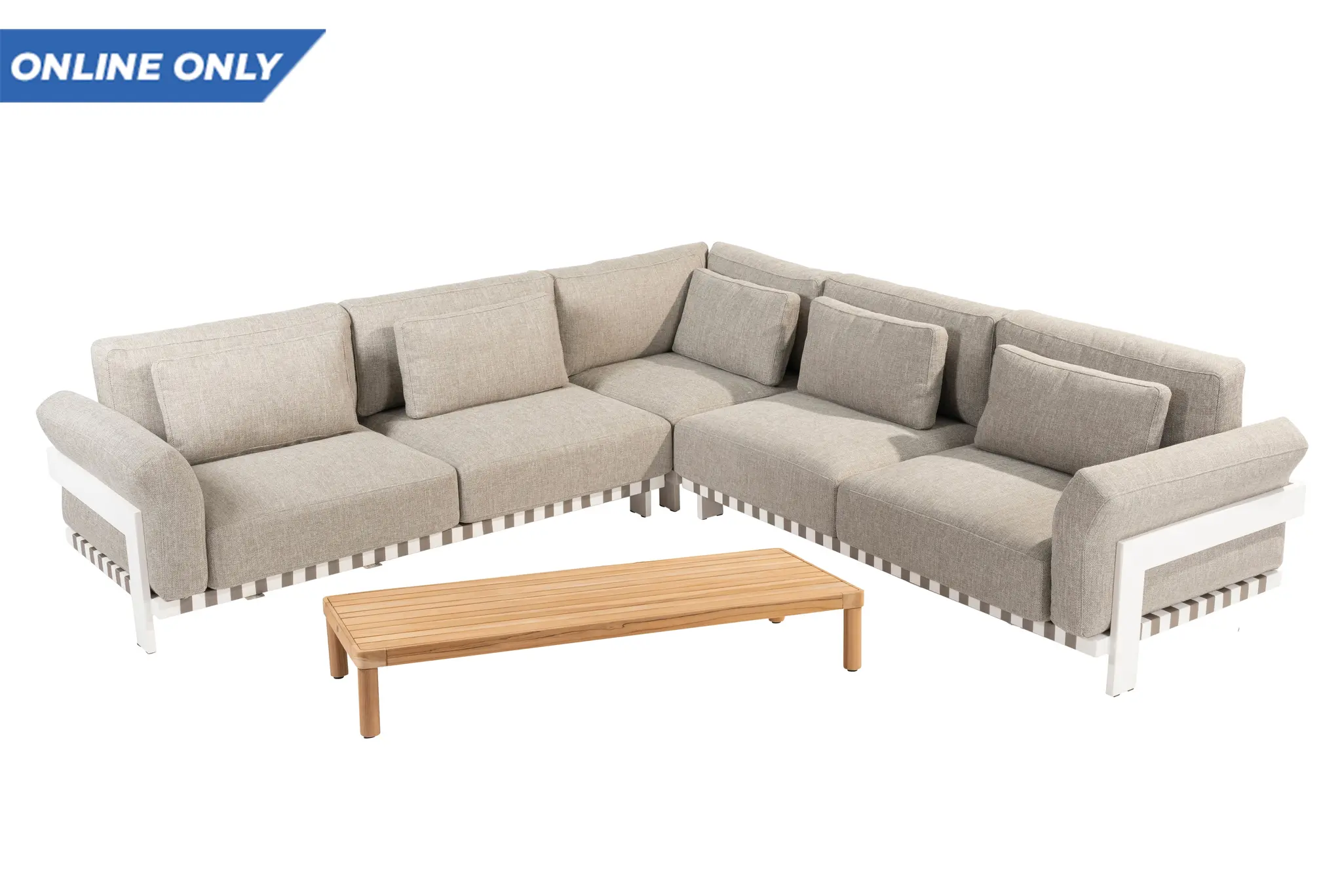 Paloma loungeset met Finn koffietafel 150 X 65 X 25 cm afbeelding