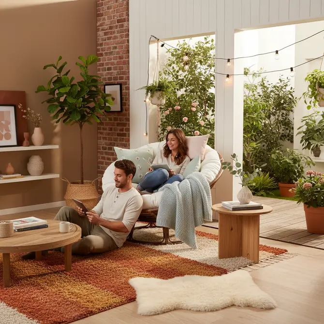 Papasan loungestoel - afbeelding 5