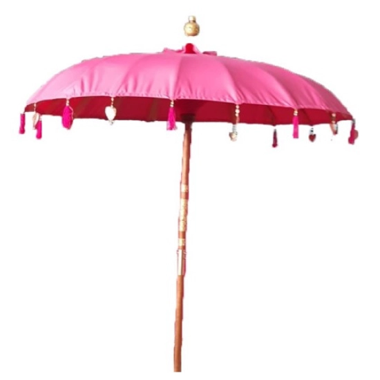Parasol Bali Roze Ø185 cm