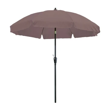 Parasol corfu d250/8 taupe, Madison, tuincentrumoutlet.com