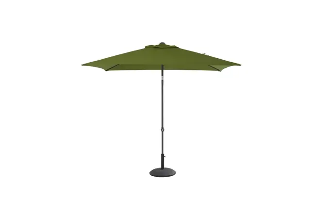 Parasol Oasis 200 x 250 cm - Groen www.tuinmeubels.nl