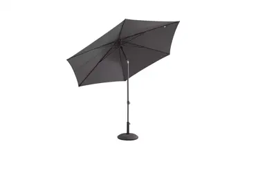 Parasol Oasis Ø 250 cm - antraciet www.tuinmeubels.nl