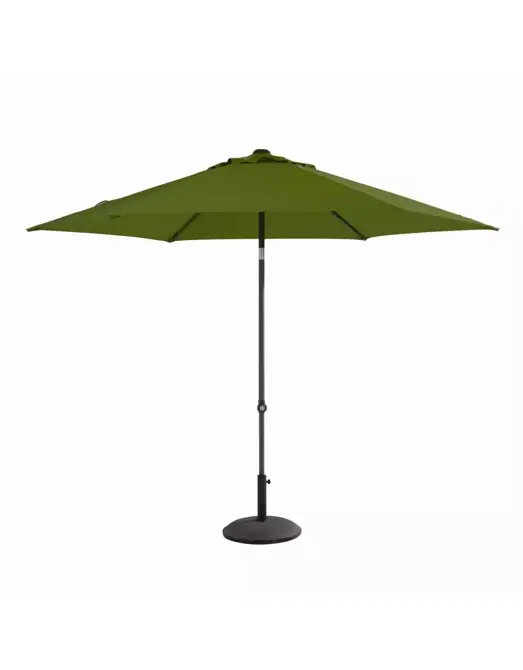 Parasol Oasis 250 cm Ø Groen, 4SO, www.tuinmeubels.nl