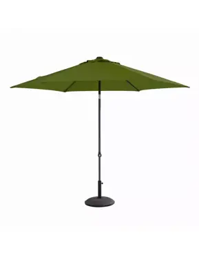 Parasol Oasis 250 cm Ø Groen, 4SO, www.tuinmeubels.nl