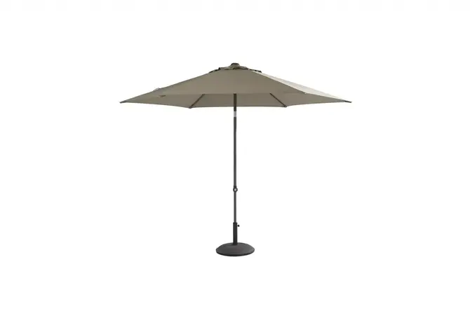 Parasol Oasis 300 cm. Ø Taupe, 4SO, tuincentrumoutlet.com
