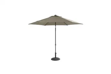 Parasol Oasis 300 cm. Ø Taupe, 4SO, tuincentrumoutlet.com