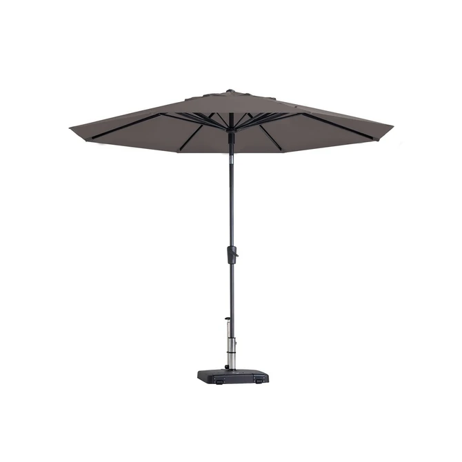 Parasol paros ii d300cm a tilt taupe, Madison, tuincentrumoutlet.com