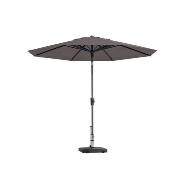 Parasol paros ii d300cm a tilt taupe, Madison, tuincentrumoutlet.com