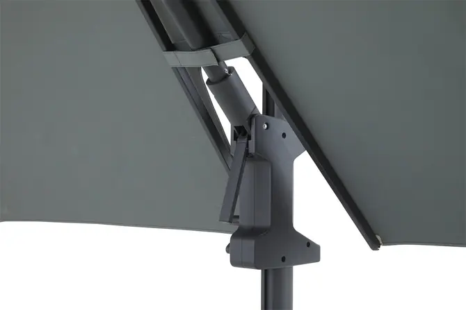 Parasol saint-tropez l355b300cm taupe detail, Madison, tuincentrumoutlet