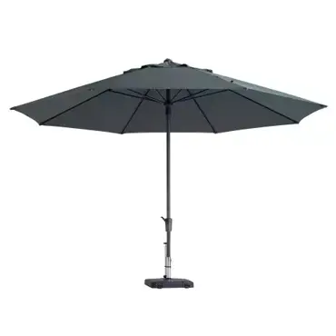 Parasol Timor Rond Grijs 400 cm Zonder Volant Madison