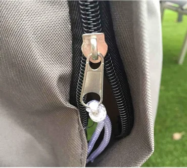 Parasolhoes 2.5 t/m 4m grijs - afbeelding 3