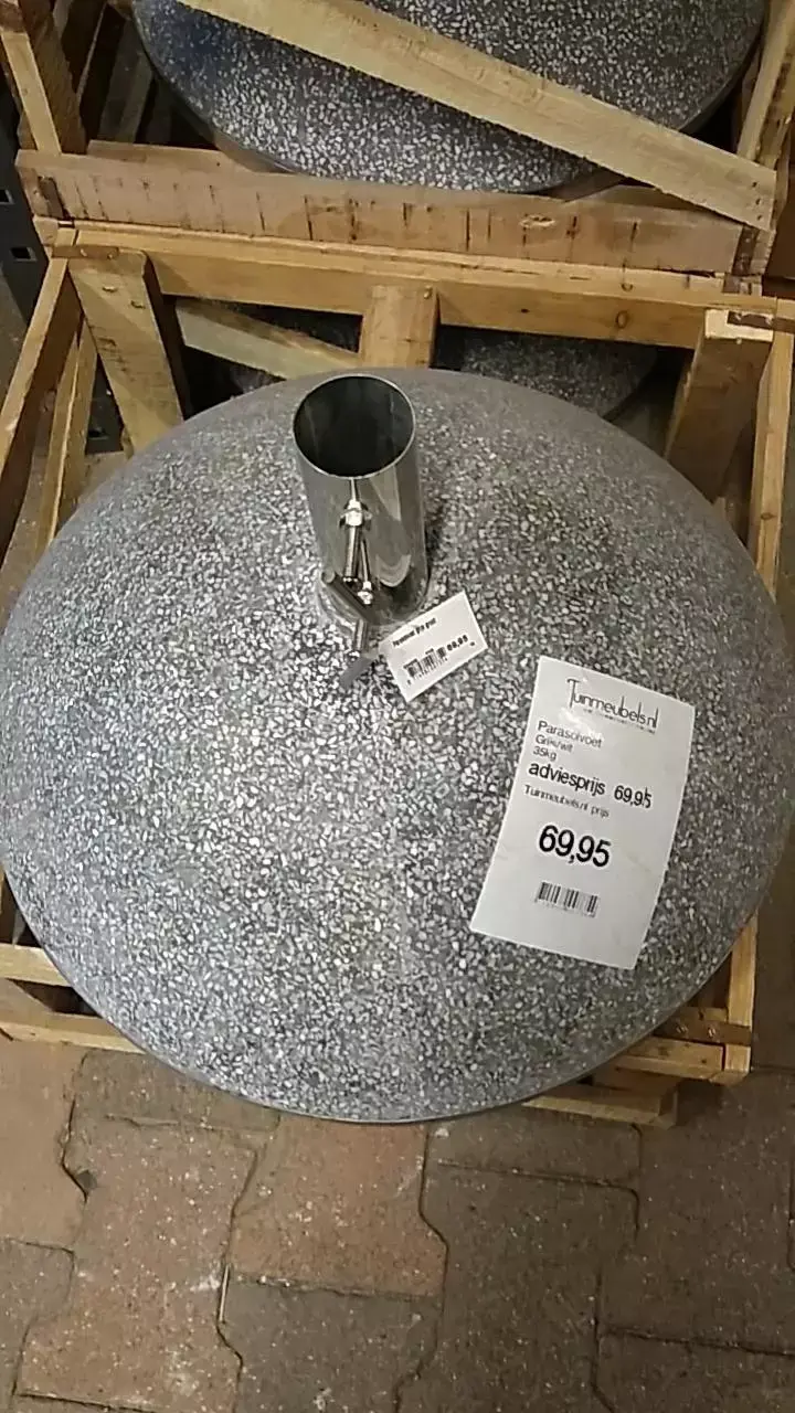 lava Indirect materiaal Parasolvoet granito grs l50b50h30cm - Tuincentrum Outlet