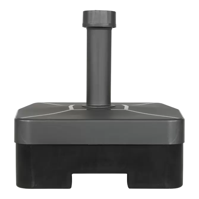 Parasolvoet vulbaar antraciet 45kg voorkant, Lesli Living, tuincentrumoutlet