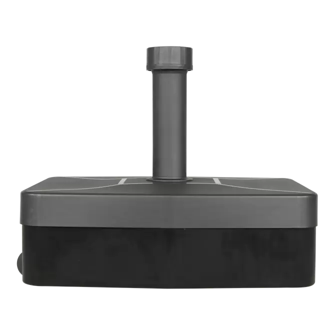 Parasolvoet vulbaar antraciet 45kg zij, Lesli Living, tuincentrumoutlet