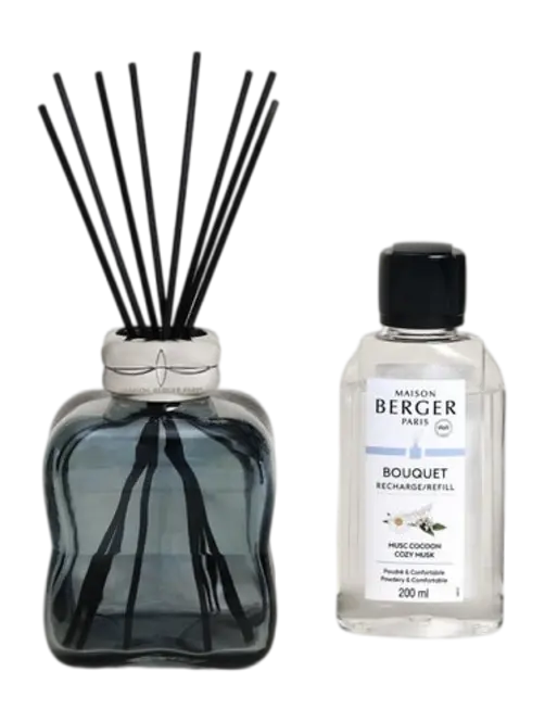 Parfumsticks Cosy Bleu / Musc Cocoon - 200ml, lampe berger, tuincentrumoutlet.com