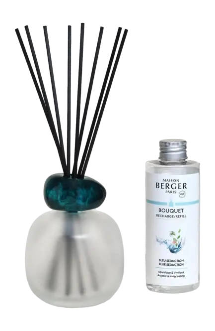 Parfumsticks Givré / Emeraude - Bleu Séduction, lampe berger, tuincentrumoutlet.com