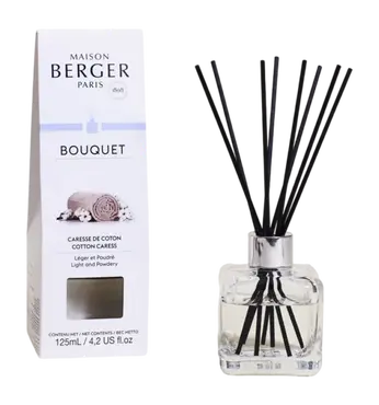 Parfumsticks Glaçon 100ml - Caresse de coton, lampe berger, tuincentrumoutlet.com