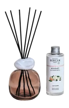 Parfumsticks Minéral Prune / Quartz Blanc - Lady Flower, lampe berger, tuincentrumoutlet.com