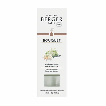 Parfumverspreider met sticks Cube 125ml Angelique Noire, lampe berger, tuincentrumoutlet.com