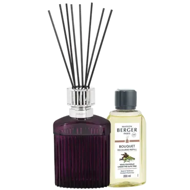 Parfumverspreider met sticks inclusief 200ml navulling Alpha Prune Scandale, lampe berger, tuincentrumoutlet.com
