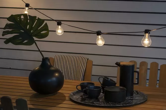 Party startsnoer connectable 10m, Konstsmide, www.tuincentrumoutlet.com